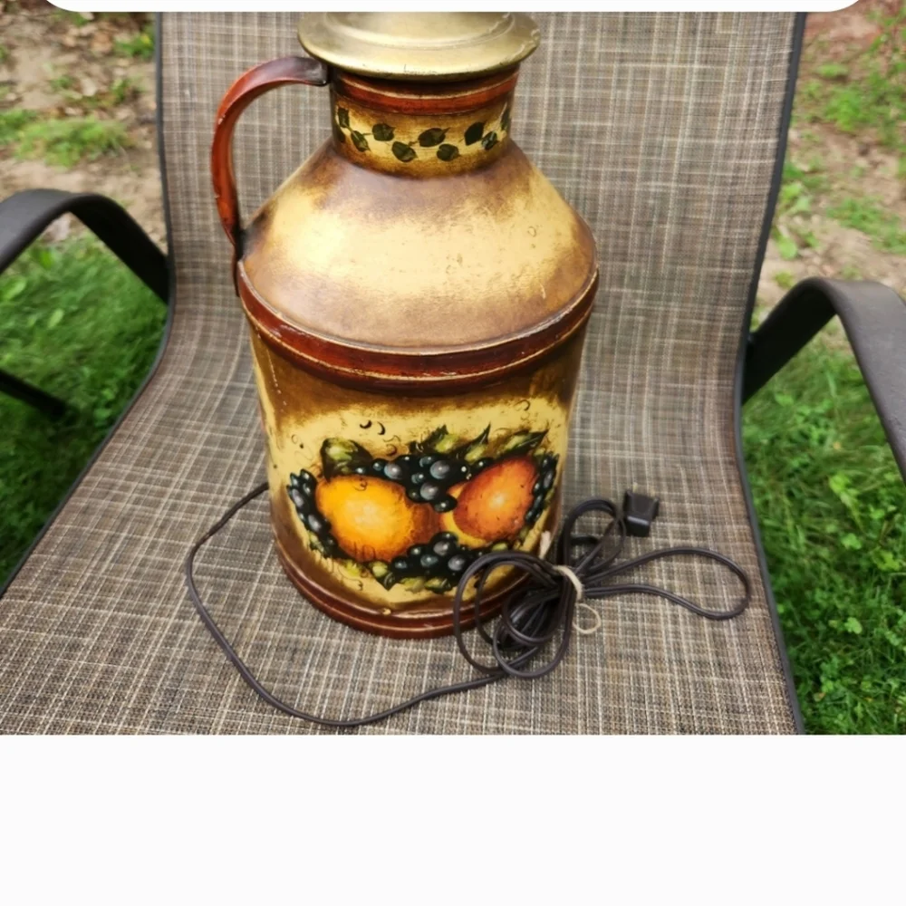 Hand Crafted lamp hand
